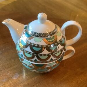 Grace Tea Ware Single Teapot and Cup